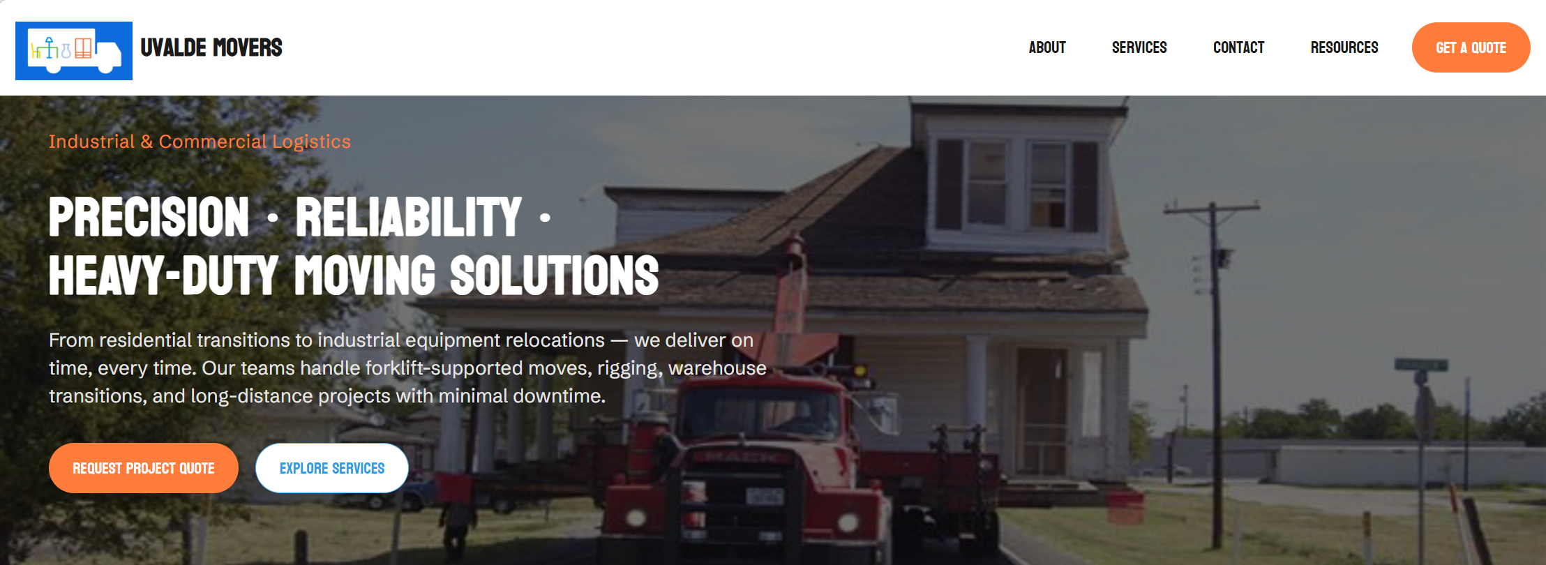 Uvalde Movers Project Hero Image